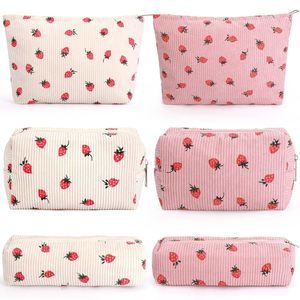 Makeup Bags 6 Pieces Set Large Capacity Cosmetic Bag Travel Toiletry Bag🫲